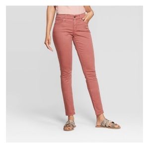 Universal Thread pink skinny jeans - 6 short NWT